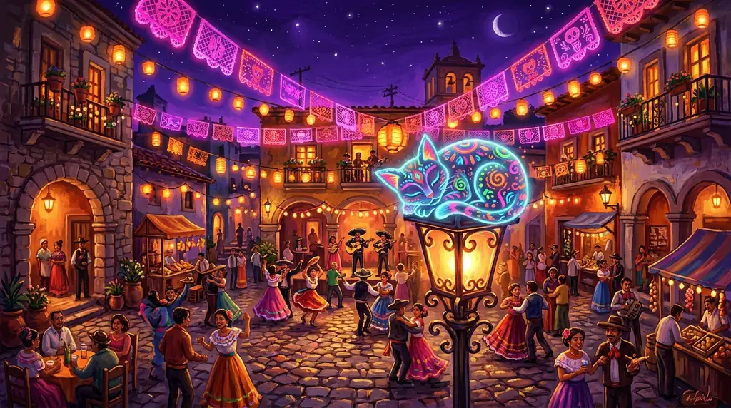 Neon Courtyard Festival